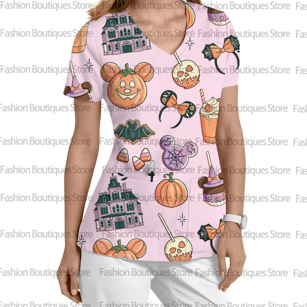 Summer pediatric cartoon nurse work uniform tops women's print affinity short-sleeved work clothes pet dentist work clothes
Summer pediatric cartoon nurse work uniform tops women's print affinity short-sleeved work clothes pet dentist work clothes