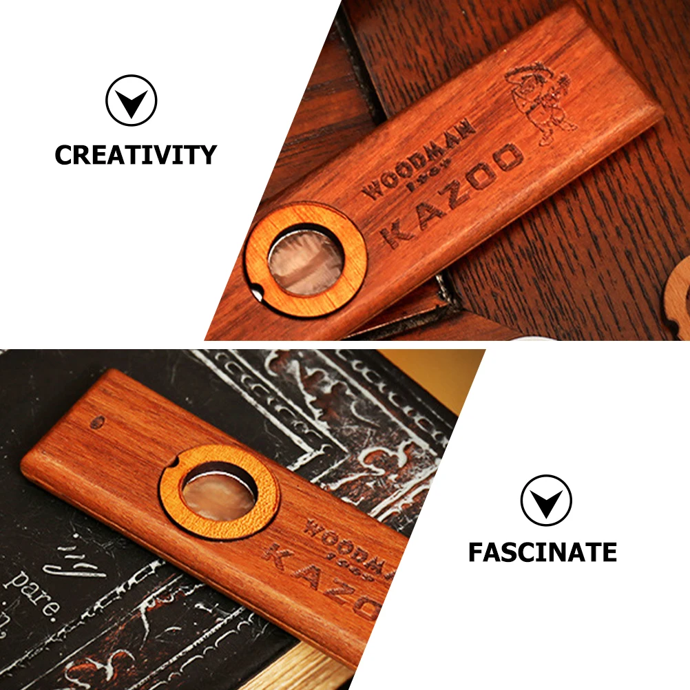 Wooden Kazoo Durable Musical Instrument Portable Kids Beginner Adult Guitar Partner Long Lasting Smooth Professional
Wooden Kazoo Durable Musical Instrument Portable Kids Beginner Adult Guitar Partner Long Lasting Smooth Professional