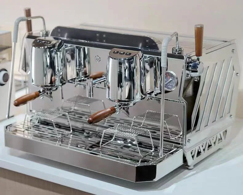 Professional Cappuccino Commercial Dual Boiler 2 Groups Espresso Coffee Machine
Professional Cappuccino Commercial Dual Boiler 2 Groups Espresso Coffee Machine