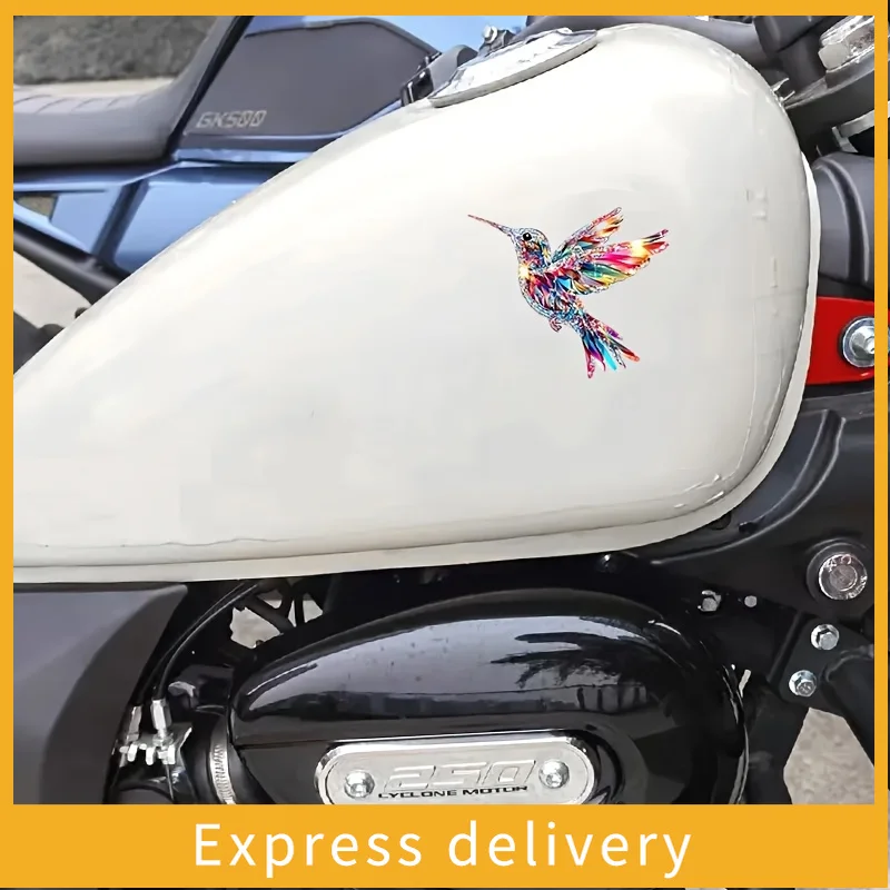 1 красочный виниловый стикер с изображением колибри — блестящий разноцветный дизайн, самоклеящаяся декоративная наклейка для автомобилей, ноутбуков, водной техники
1 красочный виниловый стикер с изображением колибри — блестящий разноцветный дизайн, самоклеящаяся декоративная наклейка для автомобилей, ноутбуков, водной техники