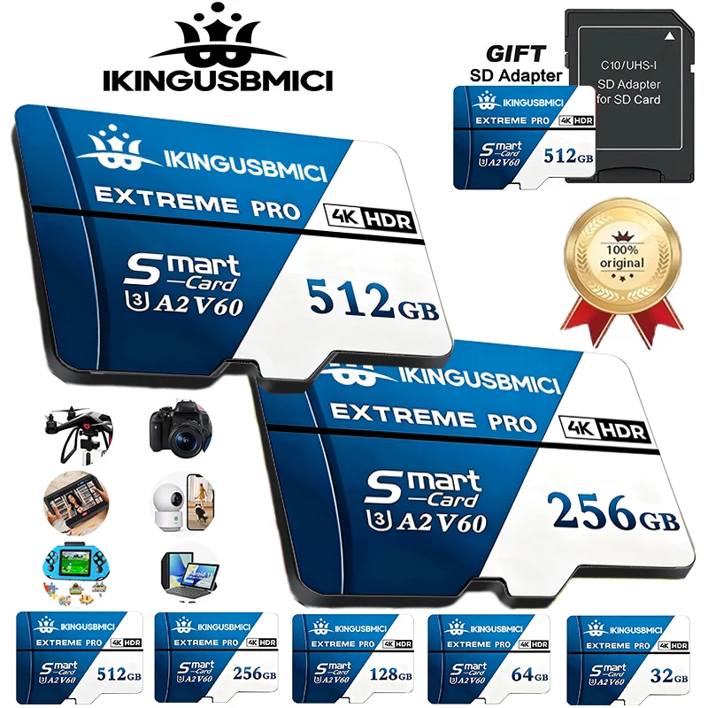 New Micro TF Card SD Cards Memory Card TF Cards 32GB 128GB 256GB Class 10 Waterproof High Speed for Driving Recorder Mac GoPro T
New Micro TF Card SD Cards Memory Card TF Cards 32GB 128GB 256GB Class 10 Waterproof High Speed for Driving Recorder Mac GoPro T