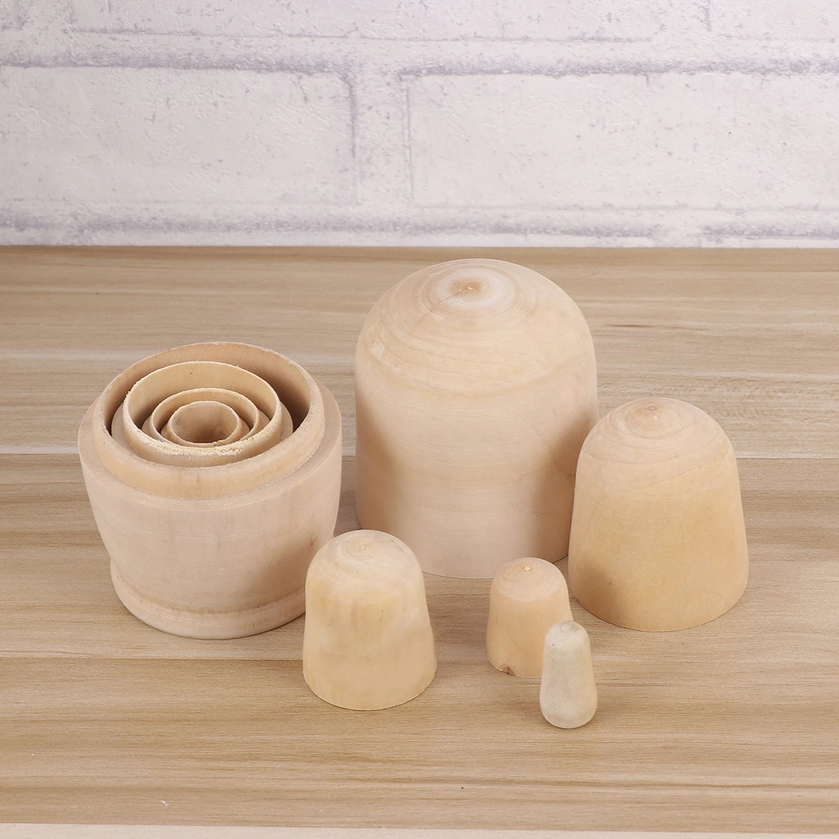 5pcs DIY Russian Nesting Unpainted Wooden Matryoshka Craft Home Office Decor Gifts Figurines Accessories
5pcs DIY Russian Nesting Unpainted Wooden Matryoshka Craft Home Office Decor Gifts Figurines Accessories