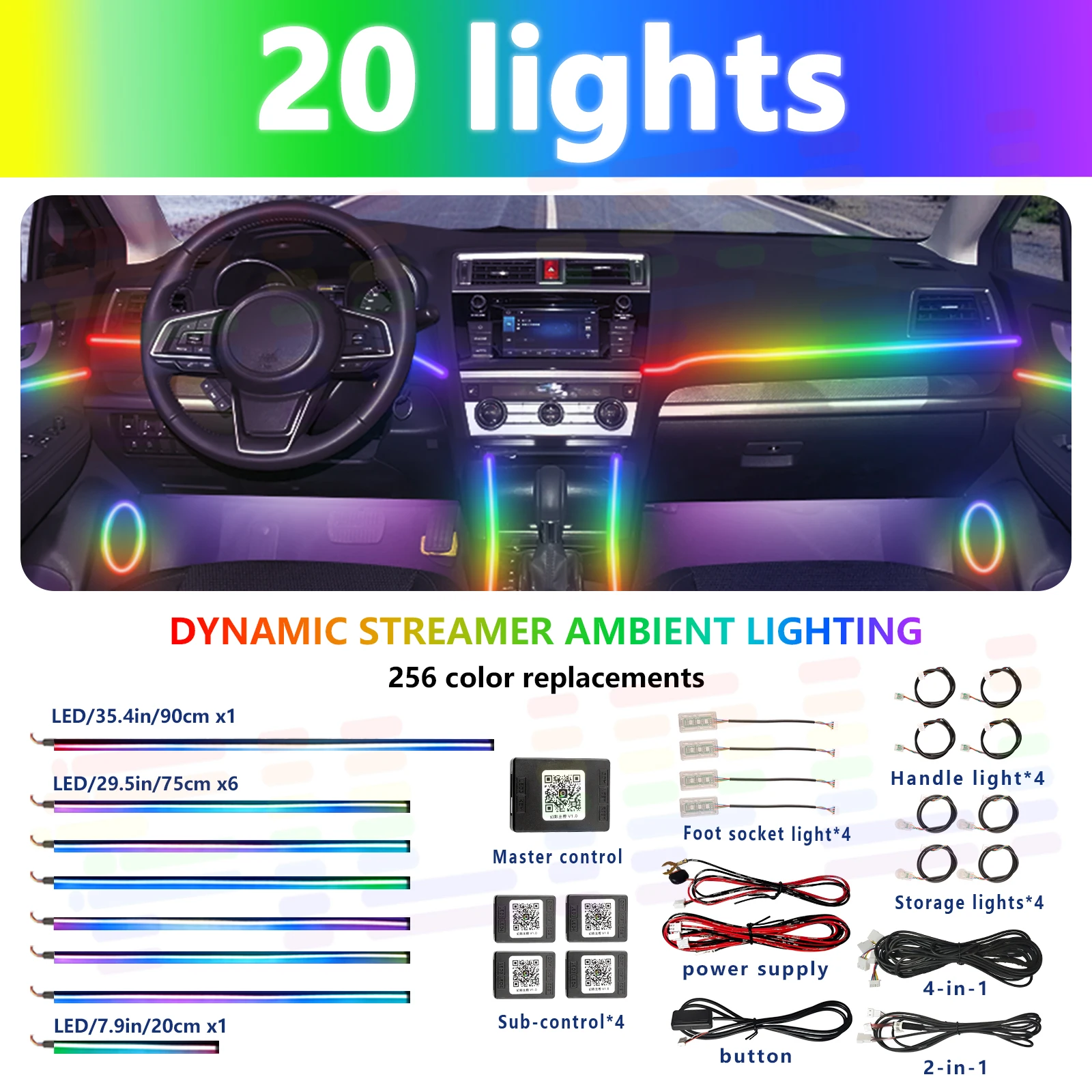 FILIPLI Waterproof Car LED Strip 64 Colors, Low Voltage Music Sync & APP Voice Control, Safe for All Cars
FILIPLI Waterproof Car LED Strip 64 Colors, Low Voltage Music Sync & APP Voice Control, Safe for All Cars