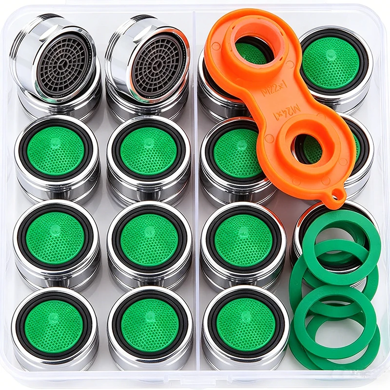 Wholesale Universal Faucet Aerator Replacement Kit with Wrench Faucet Water Tap Filter Screen Tap Nozzle Tools for Home Kitchen
Wholesale Universal Faucet Aerator Replacement Kit with Wrench Faucet Water Tap Filter Screen Tap Nozzle Tools for Home Kitchen