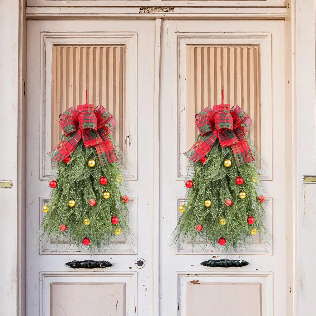 Christmas Tree Garland Decoration Props Festive Window Staircase Arrangement Door Hanging Net Curtain Christmas Ball Ornament
Christmas Tree Garland Decoration Props Festive Window Staircase Arrangement Door Hanging Net Curtain Christmas Ball Ornament