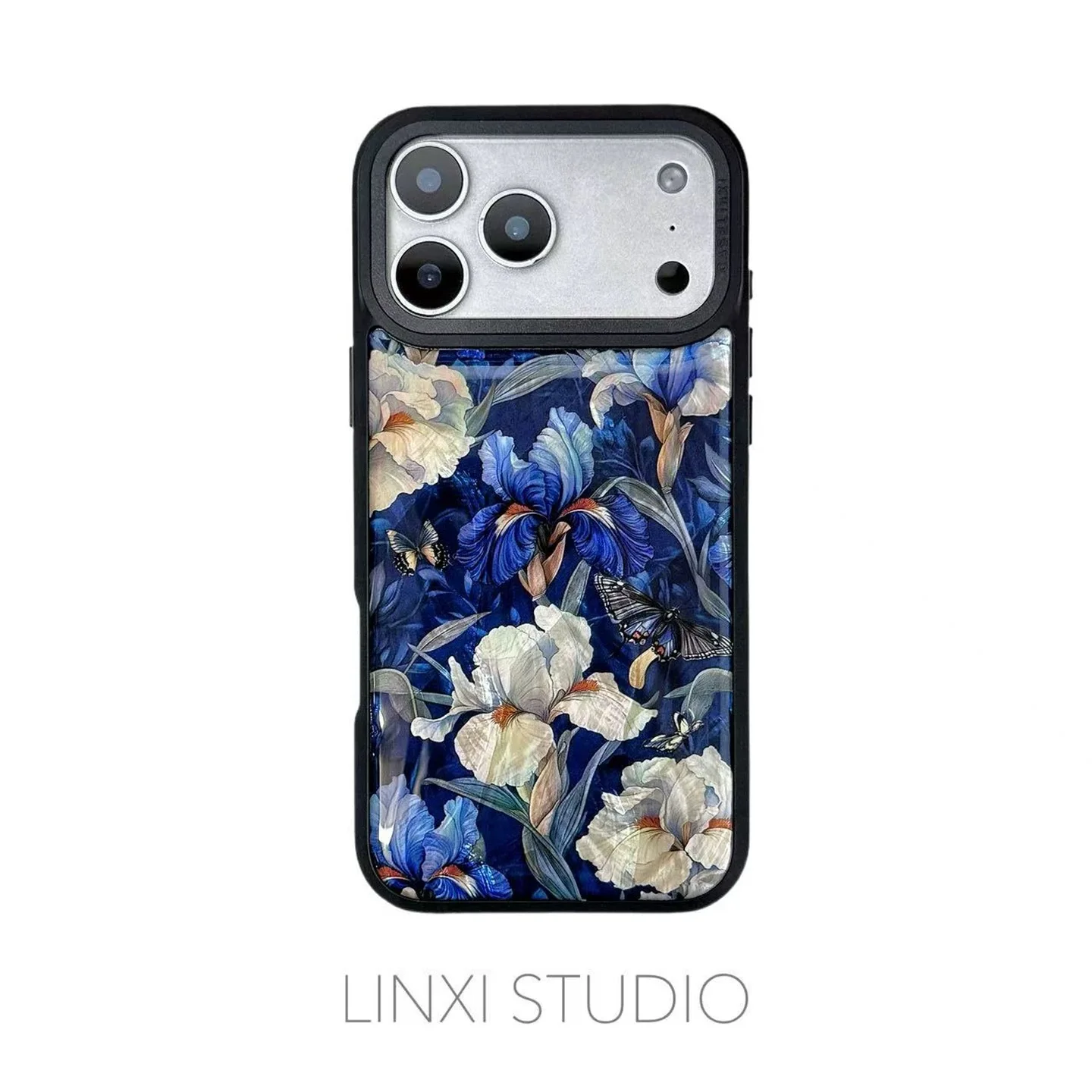 Blue iris flower, original custom deep sea mother-of-pearl material, anti-drop protective case, suitable for Apple mobile phones
Blue iris flower, original custom deep sea mother-of-pearl material, anti-drop protective case, suitable for Apple mobile phones