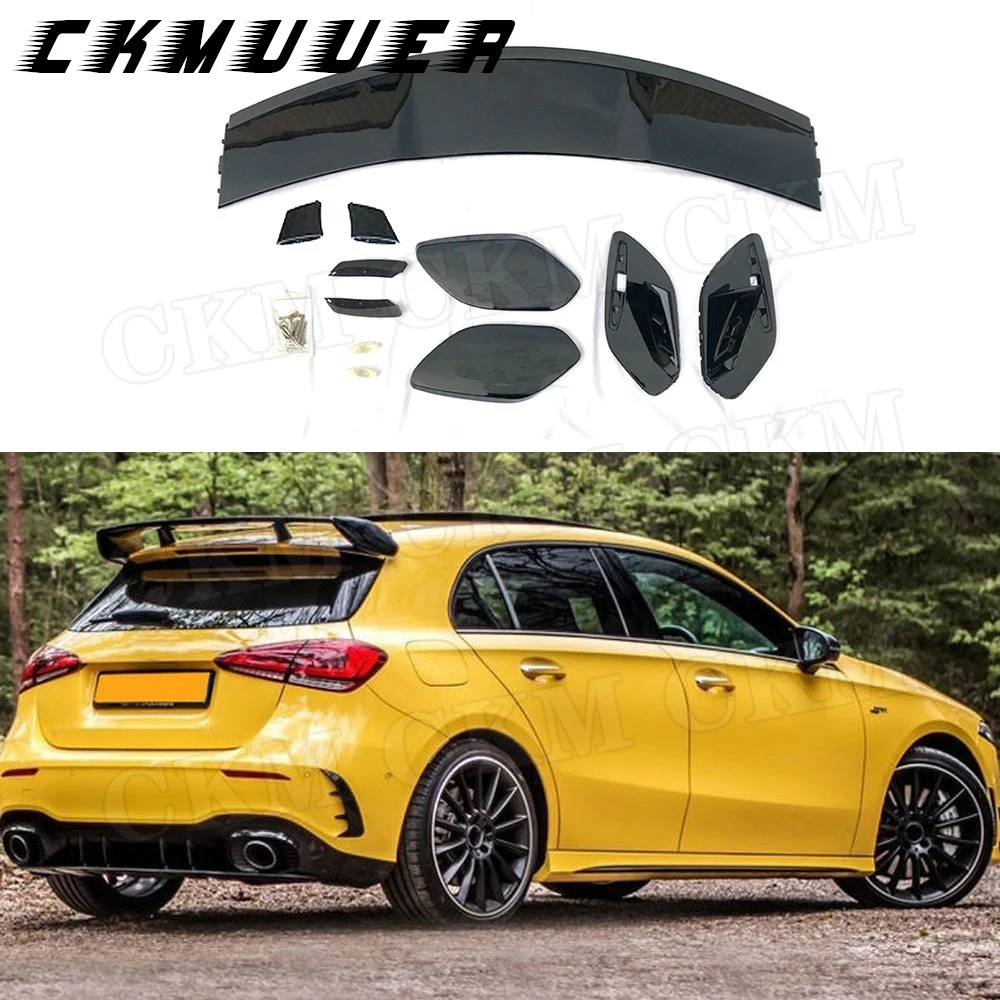 CKMUUER задний спойлер на крышу из углеродного волокна, спойлер для хэтчбека 2019 2020, крылья для Mercedes Benz A Class W177 A220 A250 A35
CKMUUER задний спойлер на крышу из углеродного волокна, спойлер для хэтчбека 2019 2020, крылья для Mercedes Benz A Class W177 A220 A250 A35