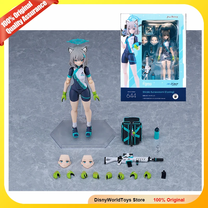 100% Original GSC Max Factory Figma 644 Shiroko Sunaookami Cycling Blue Archive Genuine In Stock Figure Model Toys
100% Original GSC Max Factory Figma 644 Shiroko Sunaookami Cycling Blue Archive Genuine In Stock Figure Model Toys