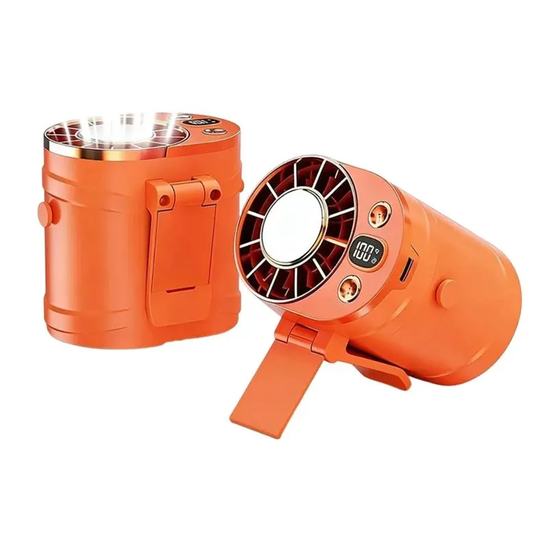 AC39-Waist Hanging Fan Clip On Air Conditioner Fan With LED Display, Portable Mini Cooling System For Outdoor Worker Orange
AC39-Waist Hanging Fan Clip On Air Conditioner Fan With LED Display, Portable Mini Cooling System For Outdoor Worker Orange