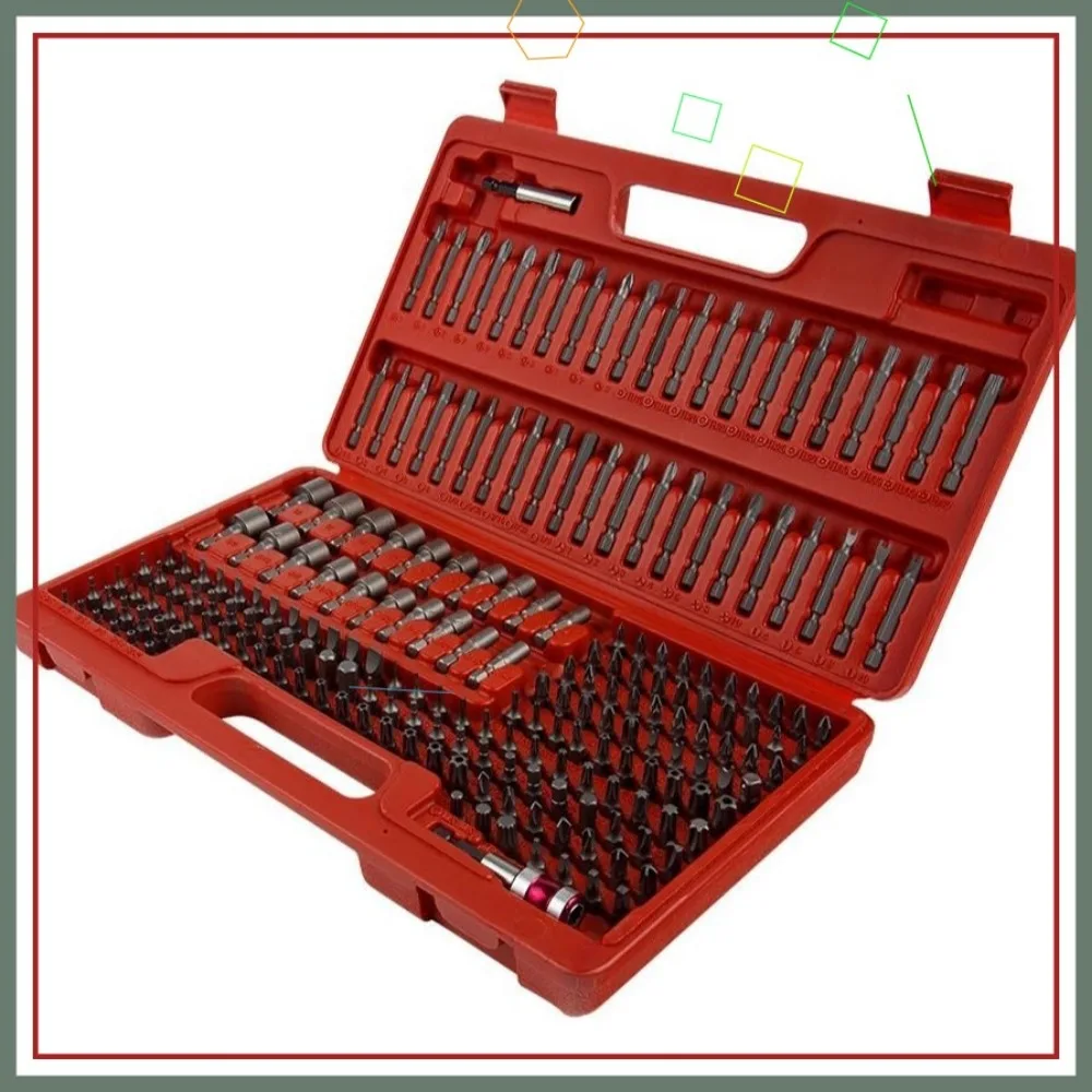 208-Piece Master Bit Set with S2 Steel, Includes Standard and Deep Bits, Blow Molded Case
208-Piece Master Bit Set with S2 Steel, Includes Standard and Deep Bits, Blow Molded Case