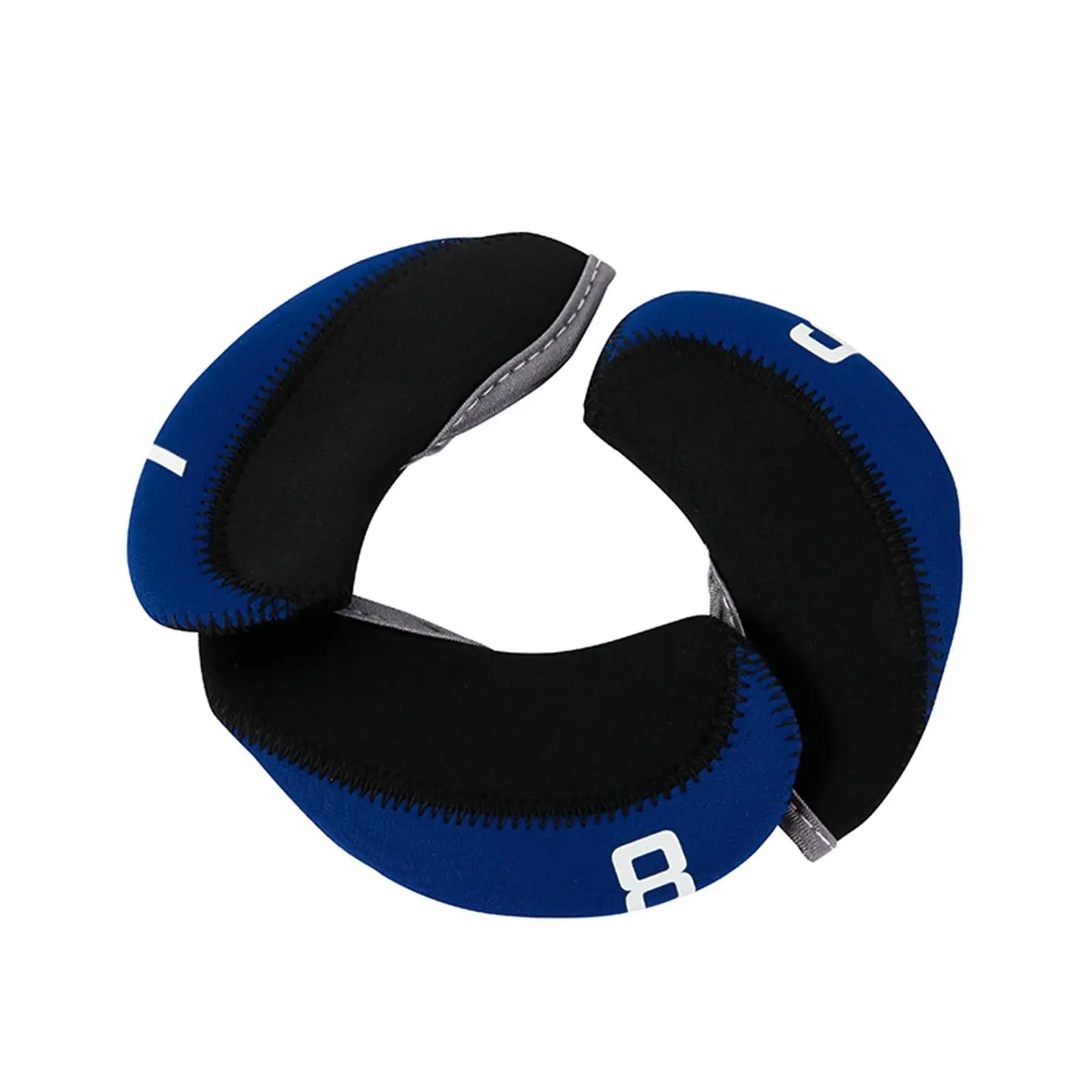11Pcs Golf Iron Covers Neoprene Blue Black Number Protector 3, 4, 5, 6, 7, 8, 9, A, P, SW L for Men Women
11Pcs Golf Iron Covers Neoprene Blue Black Number Protector 3, 4, 5, 6, 7, 8, 9, A, P, SW L for Men Women