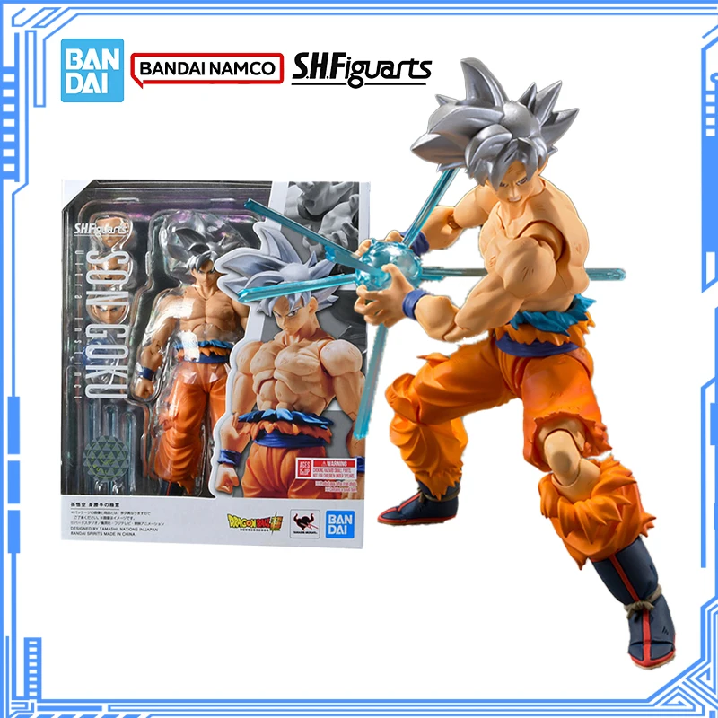 Bandai Genuine Dragon Ball Model Kit Anime Figures SHF Son Goku Ultra Instinct Action Figure Collection Model Kids Toys Gifts 
Bandai Genuine Dragon Ball Model Kit Anime Figures SHF Son Goku Ultra Instinct Action Figure Collection Model Kids Toys Gifts