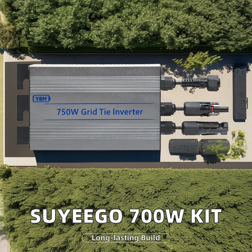 On-Grid MPPT Solar Micro Inverter 600W Single Output