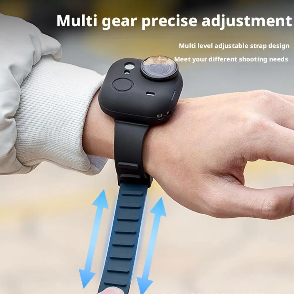 Полный комплект аксессуаров для Insta360 GO Ultra, силиконовый защитный чехол с регулируемым ремешком на запястье, набор для крепления.
Полный комплект аксессуаров для Insta360 GO Ultra, силиконовый защитный чехол с регулируемым ремешком на запястье, набор для крепления.