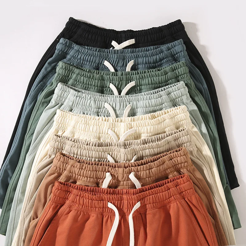 Summer Solid Color Drawstring Cotton Shorts Men Casual Jogger Sweathshorts Big Size Workout Gym High Quality Thicken Shorts
Summer Solid Color Drawstring Cotton Shorts Men Casual Jogger Sweathshorts Big Size Workout Gym High Quality Thicken Shorts