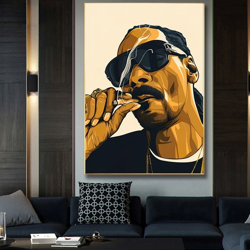 Hip Hop Snoop Dogg Singer Star Rapper Posters Wall Art Pictures Decorative Print Canvas Paintings for Living Room Home Decor
Hip Hop Snoop Dogg Singer Star Rapper Posters Wall Art Pictures Decorative Print Canvas Paintings for Living Room Home Decor