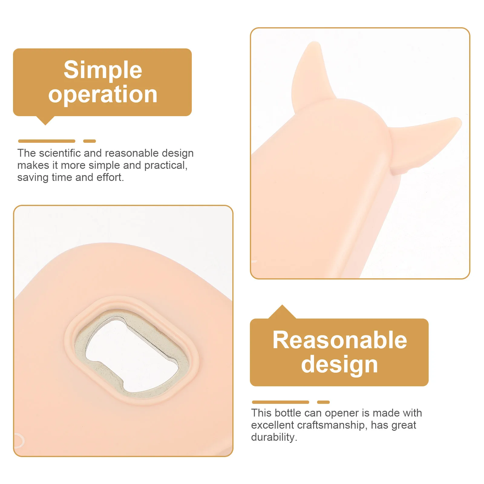 Cool Beer Bottle Opener Reusable Multi-Functional Portable Can Opener For Party Picnic Outdoor Use Non-Slip Design Easy Carry
Cool Beer Bottle Opener Reusable Multi-Functional Portable Can Opener For Party Picnic Outdoor Use Non-Slip Design Easy Carry