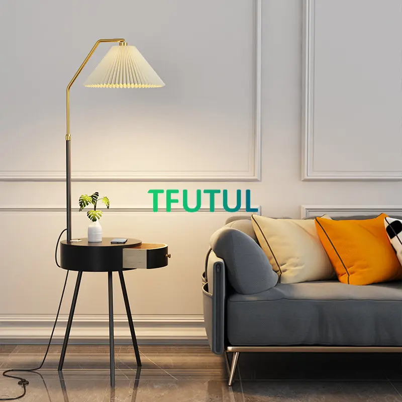 Scandinavian Wireless Charging Led Floor Lamp Living Room Sofa Coffee Table Light Shelf Bedroom Remoct Control Dim Bedside Lamps
Scandinavian Wireless Charging Led Floor Lamp Living Room Sofa Coffee Table Light Shelf Bedroom Remoct Control Dim Bedside Lamps