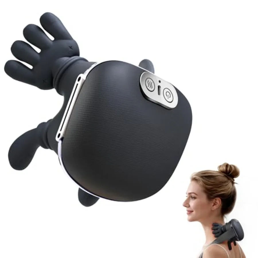 Массажер для шеи для облегчения боли с глубоким массажем тканей и подогревом Бионический массажер для шеи и плеч для расслабления спины вдома
Массажер для шеи для облегчения боли с глубоким массажем тканей и подогревом Бионический массажер для шеи и плеч для расслабления спины вдома