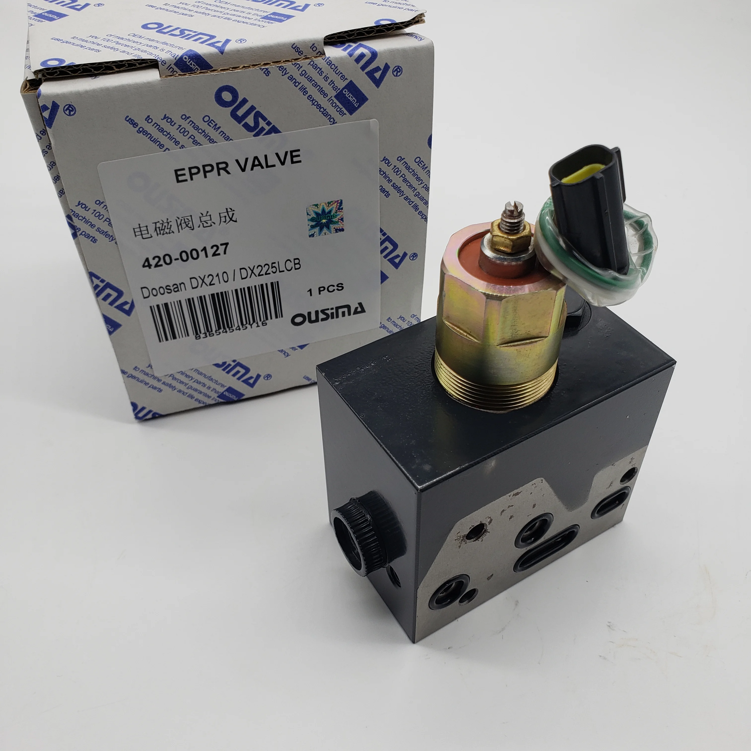 OUSIMA Excavator Solenoid Valve Group 420-00127 for Doosan DX210/ DX225LCB
OUSIMA Excavator Solenoid Valve Group 420-00127 for Doosan DX210/ DX225LCB