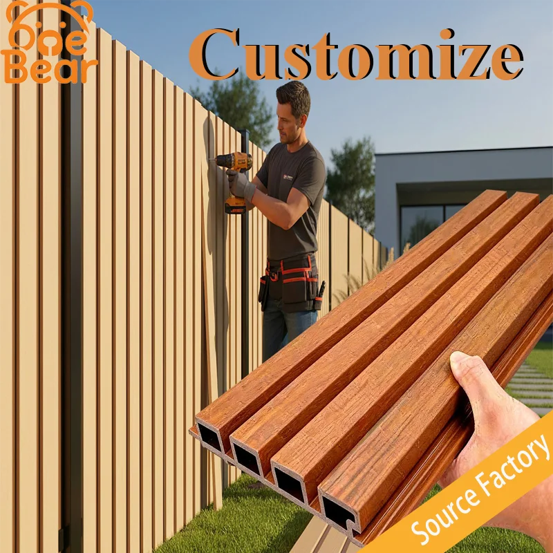 WPC Outdoor Wood-Plastic "Great Wall" Panels: Courtyard & Villa Fencing, Exterior Wall Cladding, and Ceiling Decoration.
WPC Outdoor Wood-Plastic "Great Wall" Panels: Courtyard & Villa Fencing, Exterior Wall Cladding, and Ceiling Decoration.