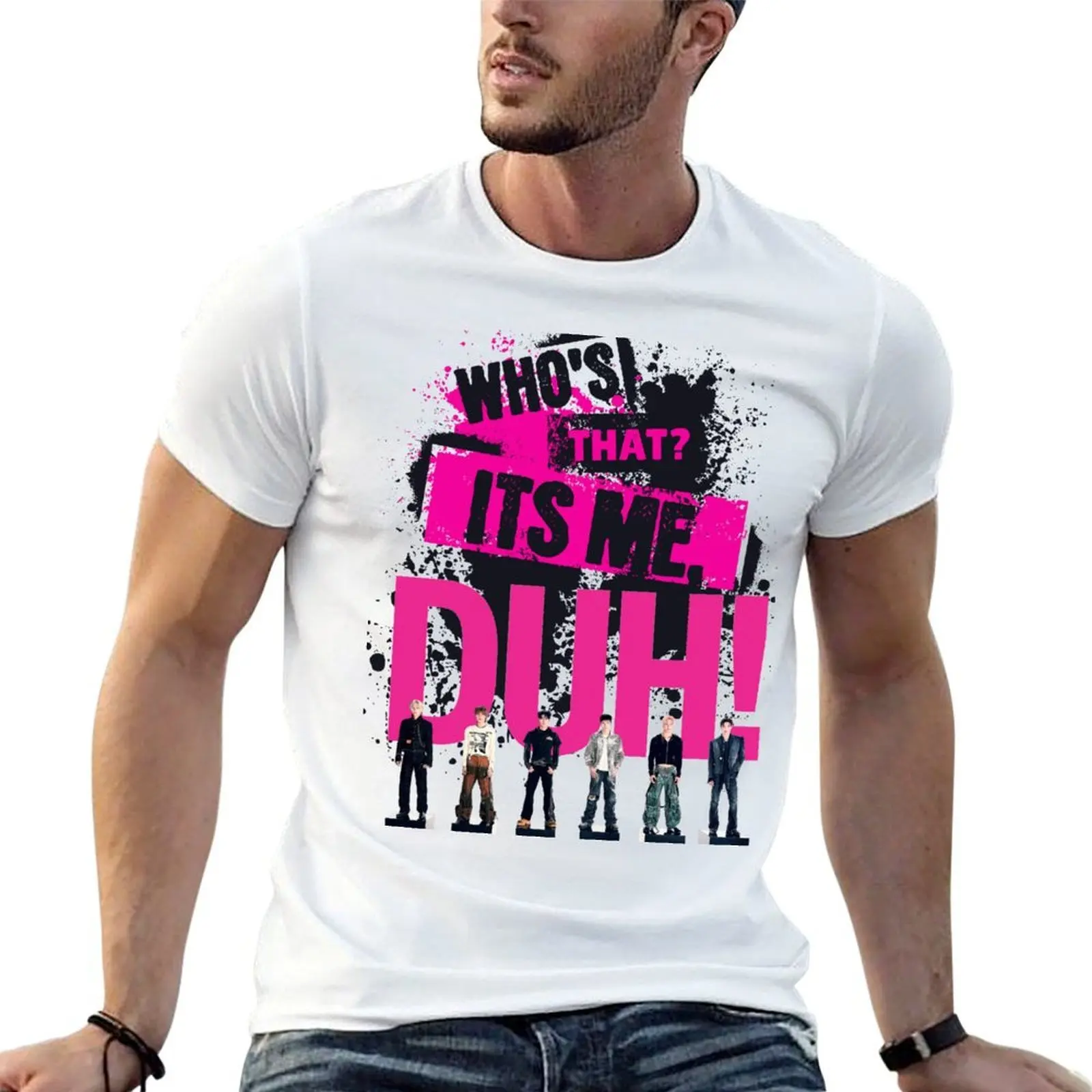 Who's that Its Me, DUH! - P1Harmony T-Shirt man t shirt graphic man t shirts for men man tshirt T-shirt
Who's that Its Me, DUH! - P1Harmony T-Shirt man t shirt graphic man t shirts for men man tshirt T-shirt
