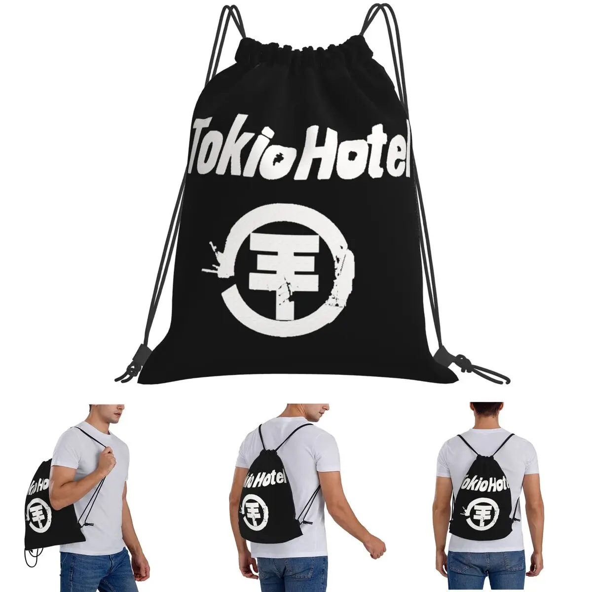 Tokio Hotel Logo Backpacks Fashion Drawstring Bags Sports Bag Book Bags for Man Woman School
Tokio Hotel Logo Backpacks Fashion Drawstring Bags Sports Bag Book Bags for Man Woman School