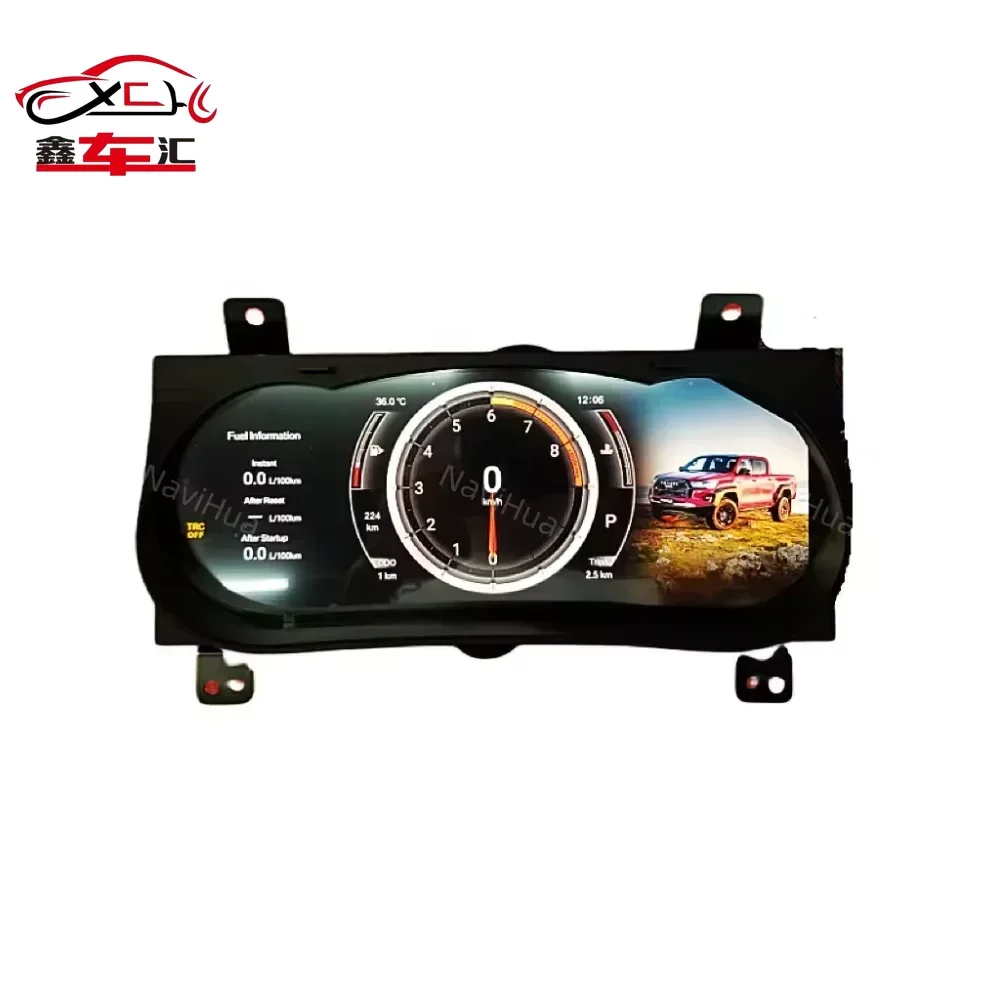 Navihua Car LCD Digital Dashboard Panel Instrument Cluster Speedometer Cockpit For Toyota Hilux 2015-2020 Auto Meter Virtual
Navihua Car LCD Digital Dashboard Panel Instrument Cluster Speedometer Cockpit For Toyota Hilux 2015-2020 Auto Meter Virtual