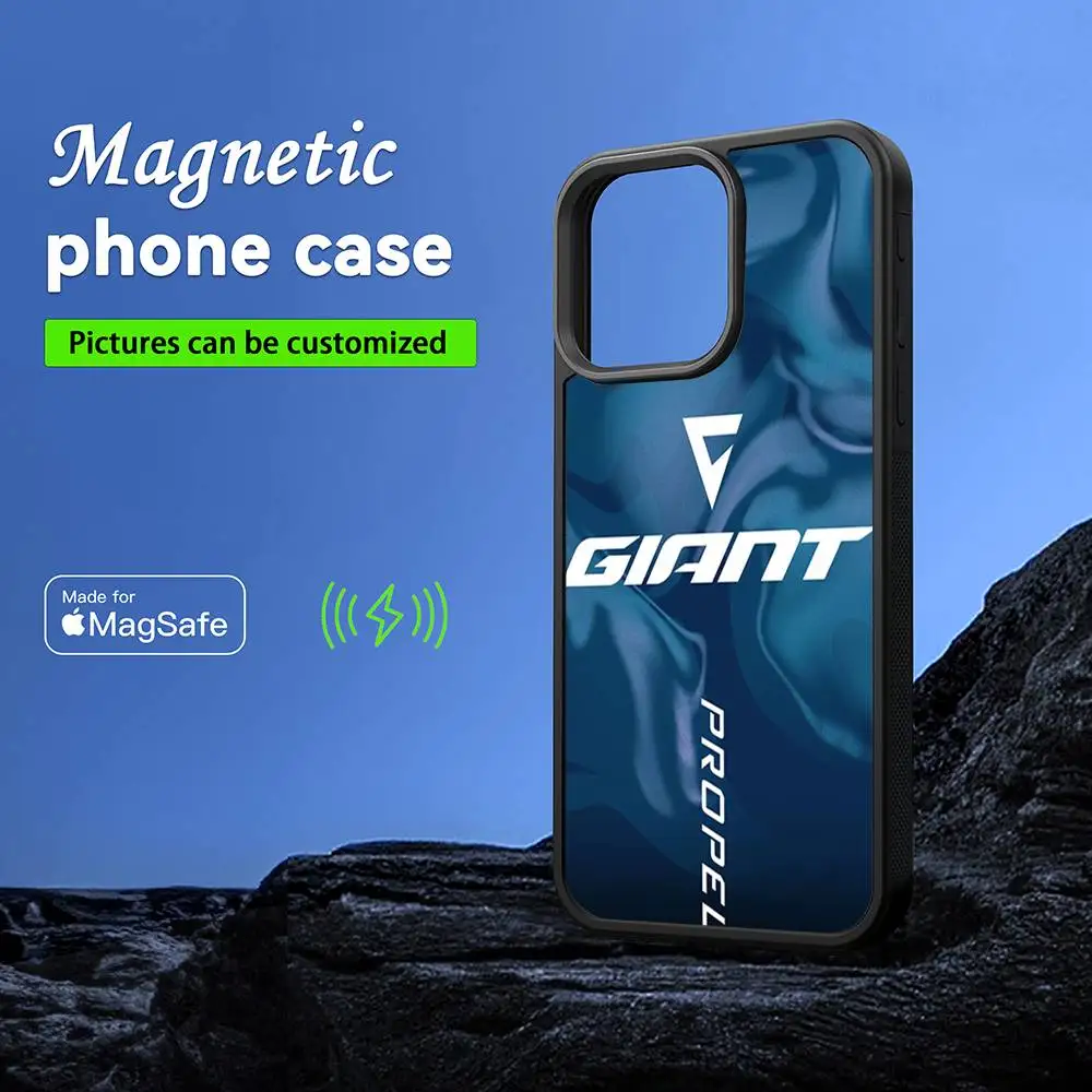 GIANT-Racing G-GiantT Bicycle Phone Case MagSafe Magnetic for iPhone 16 15 14 13 12 11 Pro Plus Max Mini Wireless Charger Funda
GIANT-Racing G-GiantT Bicycle Phone Case MagSafe Magnetic for iPhone 16 15 14 13 12 11 Pro Plus Max Mini Wireless Charger Funda