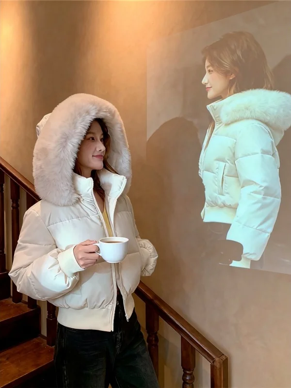 Женское утепленное пальто с воротником на молнии в корейском стиле, весна 2026, новинка, теплое хлопковое, повседневное, комфортное, с длинными рукавами
Женское утепленное пальто с воротником на молнии в корейском стиле, весна 2026, новинка, теплое хлопковое, повседневное, комфортное, с длинными рукавами