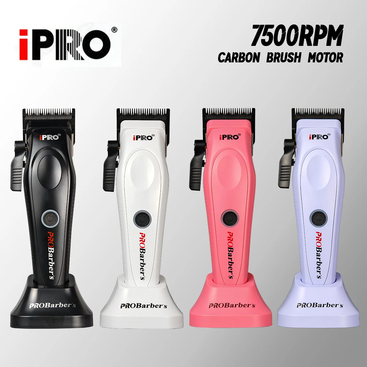 Four colors, 5-speed adjustment, IPRO carbon brush motor, 7500 RPM high-speed motor, 2500mAh, 5CR13 stainless steel fixed
Four colors, 5-speed adjustment, IPRO carbon brush motor, 7500 RPM high-speed motor, 2500mAh, 5CR13 stainless steel fixed