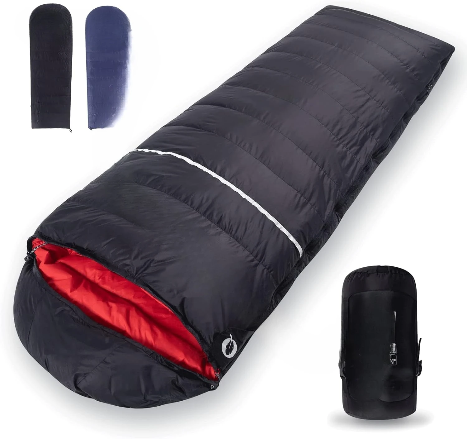 NEW Down Sleeping Bag for Adults, 600 Fill Power, Ultralight & Compact with Compression Sack for Backpacking, Camping, Hiking
NEW Down Sleeping Bag for Adults, 600 Fill Power, Ultralight & Compact with Compression Sack for Backpacking, Camping, Hiking