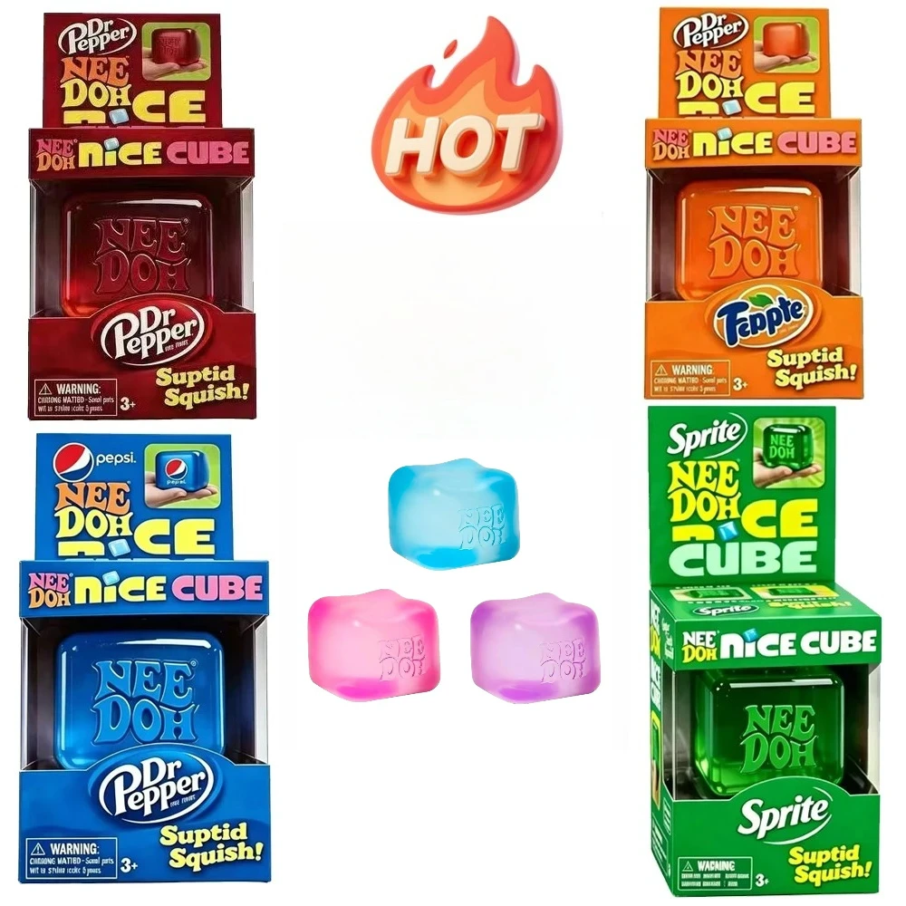 Needoh Nice Cube Sensory Stress Reliever Fidget Tool for Anxiety & Focus Sensory Cube Squeeze Squishy Toy for Adults & Kids Gift
Needoh Nice Cube Sensory Stress Reliever Fidget Tool for Anxiety & Focus Sensory Cube Squeeze Squishy Toy for Adults & Kids Gift