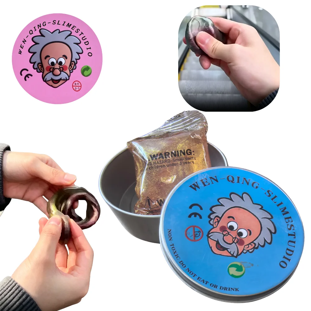 Lab Putty Crystal Clear Glass Best Thinking Smart Crazy Stress Putty with Tin, Sensory & Bouncing Toy Children Gifts Blind Box
Lab Putty Crystal Clear Glass Best Thinking Smart Crazy Stress Putty with Tin, Sensory & Bouncing Toy Children Gifts Blind Box
