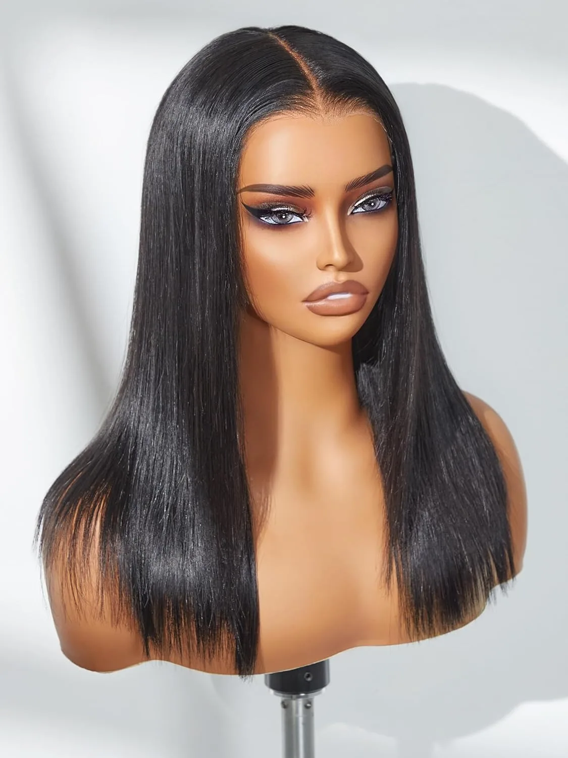 Lace Front Bob Wigs Human Hair 13x4 HD Lace Bob Wig Short Straight Frontal Bob Wigs for Black Women Side Part 180% Density
Lace Front Bob Wigs Human Hair 13x4 HD Lace Bob Wig Short Straight Frontal Bob Wigs for Black Women Side Part 180% Density