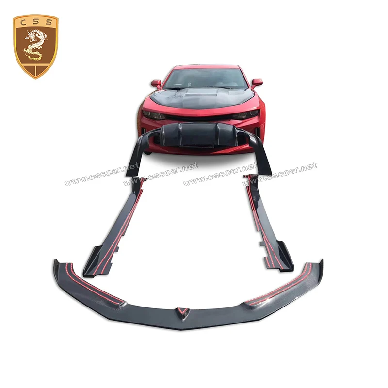 Car Accessories for Chevrolet Camaro 2018 Carbon Fiber Front Diffuser Side Skirt Rear Bumper Lip Tail Wing Camaro Auto Body Kits
Car Accessories for Chevrolet Camaro 2018 Carbon Fiber Front Diffuser Side Skirt Rear Bumper Lip Tail Wing Camaro Auto Body Kits