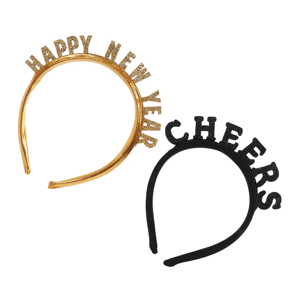 2Pcs New Year Headb Plastic Letter Design Lightweight Hair Hoop Kids Headdress Party Hairb s Festive Atmosphere Comfortable
2Pcs New Year Headb Plastic Letter Design Lightweight Hair Hoop Kids Headdress Party Hairb s Festive Atmosphere Comfortable