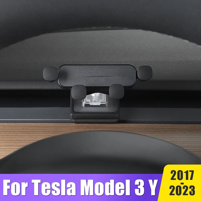 ABS Car Dashboard Rotatable Adjustable Phone Holder Stand For Tesla Model 3 Y 2017 2018 2019 2020 2021 2022 2023 Accessories
ABS Car Dashboard Rotatable Adjustable Phone Holder Stand For Tesla Model 3 Y 2017 2018 2019 2020 2021 2022 2023 Accessories