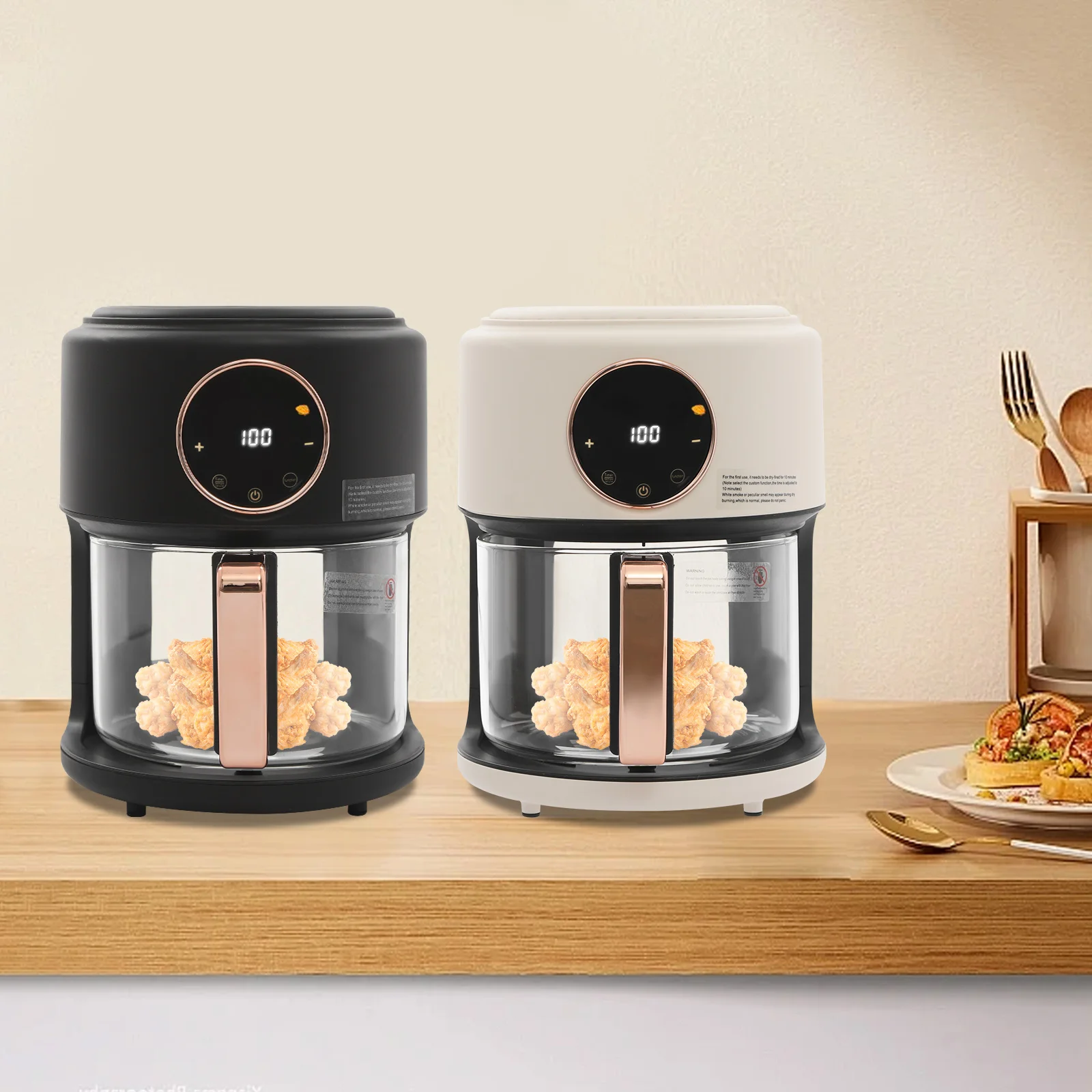 3.81QtAiry Фритюрница 1200 Вт Стеклянный цилиндр Аэрофритюрница Регулируемая температура 175F - 400F, 60-минутный таймер 360 ° Проглядная стеклянная корзина, для кухни
3.81QtAiry Фритюрница 1200 Вт Стеклянный цилиндр Аэрофритюрница Регулируемая температура 175F - 400F, 60-минутный таймер 360 ° Проглядная стеклянная корзина, для кухни