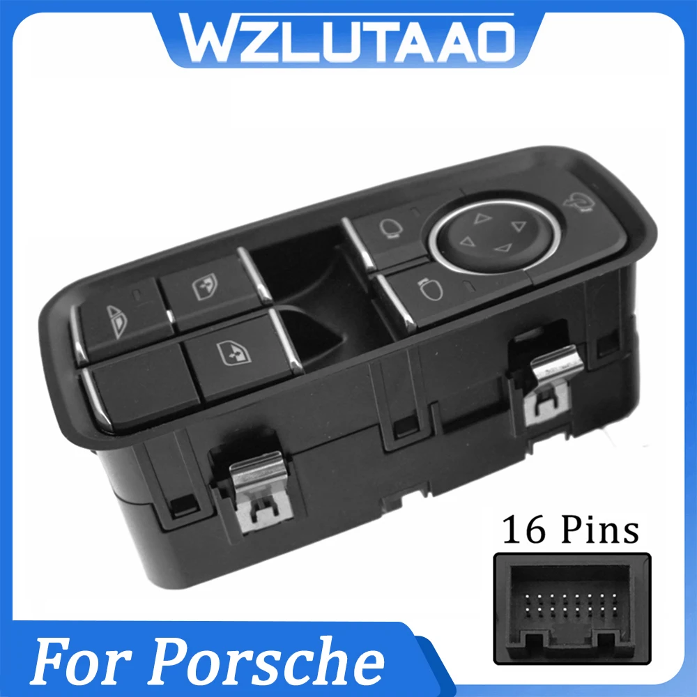 Master Power Window Control Switch 99161315102 99161315502 99161315702 For Porsche 911 991 718 Boxster Cayman 981 982 2012-2021
Master Power Window Control Switch 99161315102 99161315502 99161315702 For Porsche 911 991 718 Boxster Cayman 981 982 2012-2021