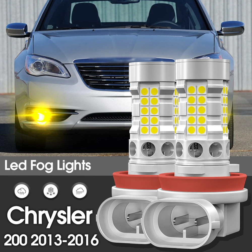 Светодиодные противотуманные фары Canbus, 2 шт., аксессуары для Chrysler 200 2013-2016 2014 2015
Светодиодные противотуманные фары Canbus, 2 шт., аксессуары для Chrysler 200 2013-2016 2014 2015