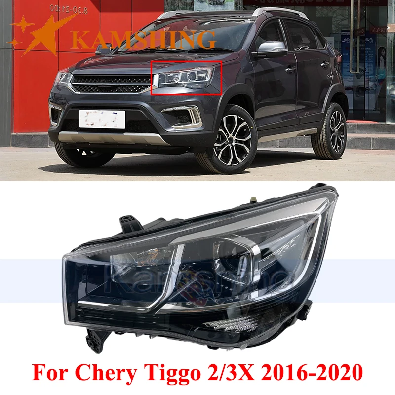 CAPQX Front Bumper Headlight For Chery Tiggo 2/3X 2016-2020 Headlamp Head Lamp Head Light
CAPQX Front Bumper Headlight For Chery Tiggo 2/3X 2016-2020 Headlamp Head Lamp Head Light