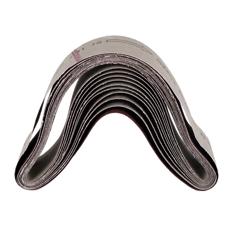 AF89-10Pcs Sanding Belts For Grinding Polishing Mixed 60/ 120/ 150/ 240 Grit 50 X 686 Mm
AF89-10Pcs Sanding Belts For Grinding Polishing Mixed 60/ 120/ 150/ 240 Grit 50 X 686 Mm