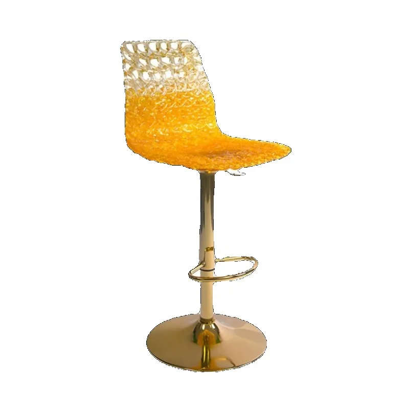 Modern simple transparent crystal lift bar chair rotating polycarbonate high bar chair
Modern simple transparent crystal lift bar chair rotating polycarbonate high bar chair