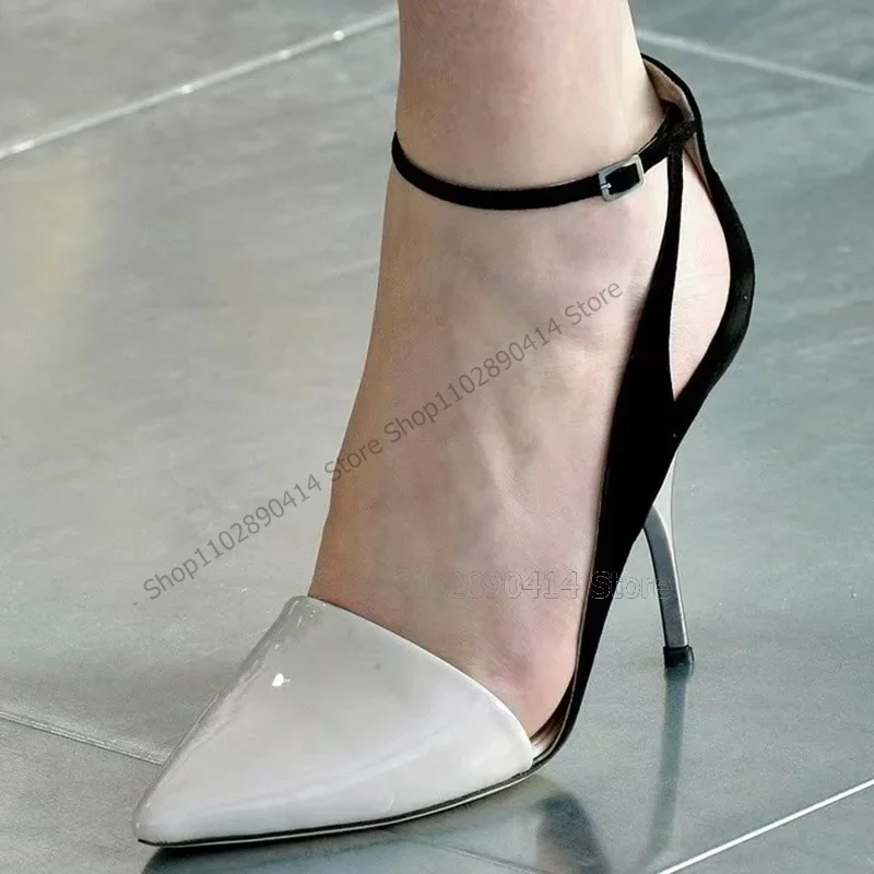 Multi Colors Shallow Pointed Toe Pumps Ankle Buckle Strap Women Shoes Thin High Heels New Fashion Sexy 2023 Zapatos Para Mujere
Multi Colors Shallow Pointed Toe Pumps Ankle Buckle Strap Women Shoes Thin High Heels New Fashion Sexy 2023 Zapatos Para Mujere