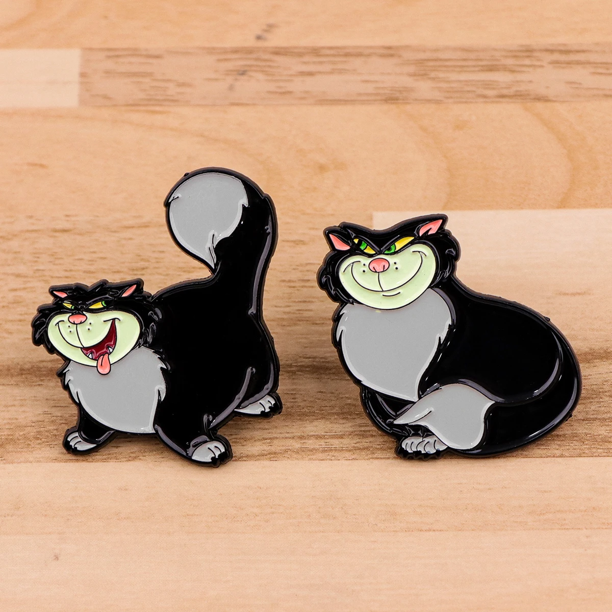 2pcs Black Cat Enamel Pin Lapel Pins for Backpacks Cartoon Animal Brooches Clothes Badge Cosplay Accessories Friends Gift Toys
2pcs Black Cat Enamel Pin Lapel Pins for Backpacks Cartoon Animal Brooches Clothes Badge Cosplay Accessories Friends Gift Toys