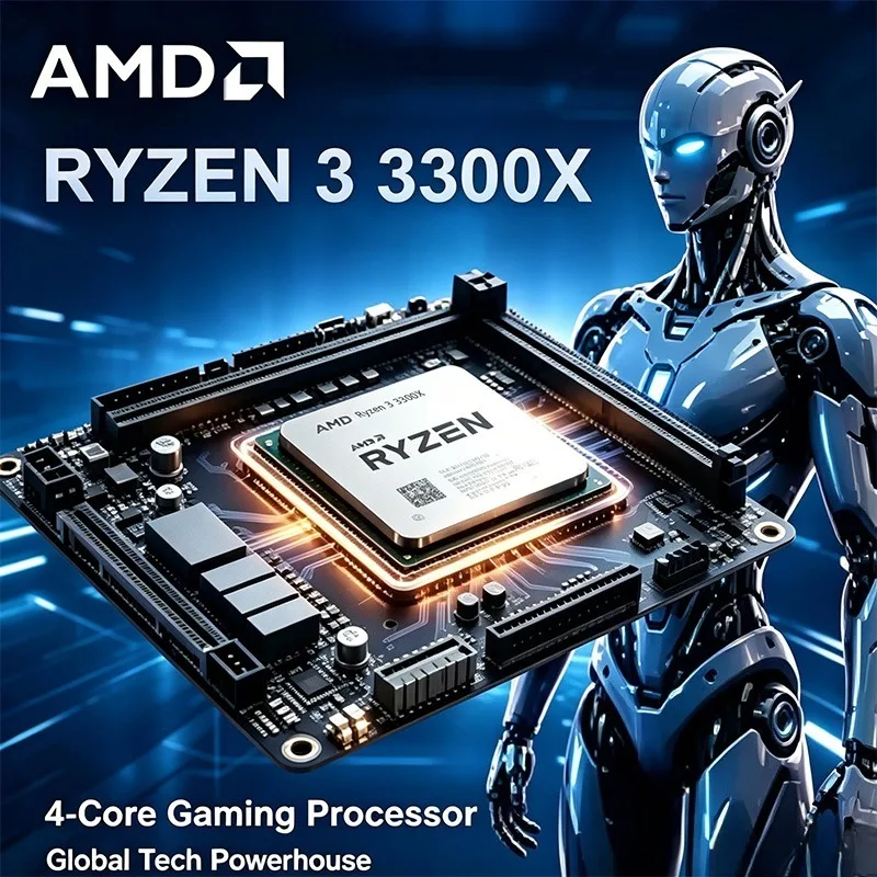 100% Brand NewAMD Ryzen 3 3300X R3 3300X 3.8 GHz Quad-Core Eight-Thread 65W CPU Processor L3=16M 100-000000159 Socket AM4 65W
100% Brand NewAMD Ryzen 3 3300X R3 3300X 3.8 GHz Quad-Core Eight-Thread 65W CPU Processor L3=16M 100-000000159 Socket AM4 65W