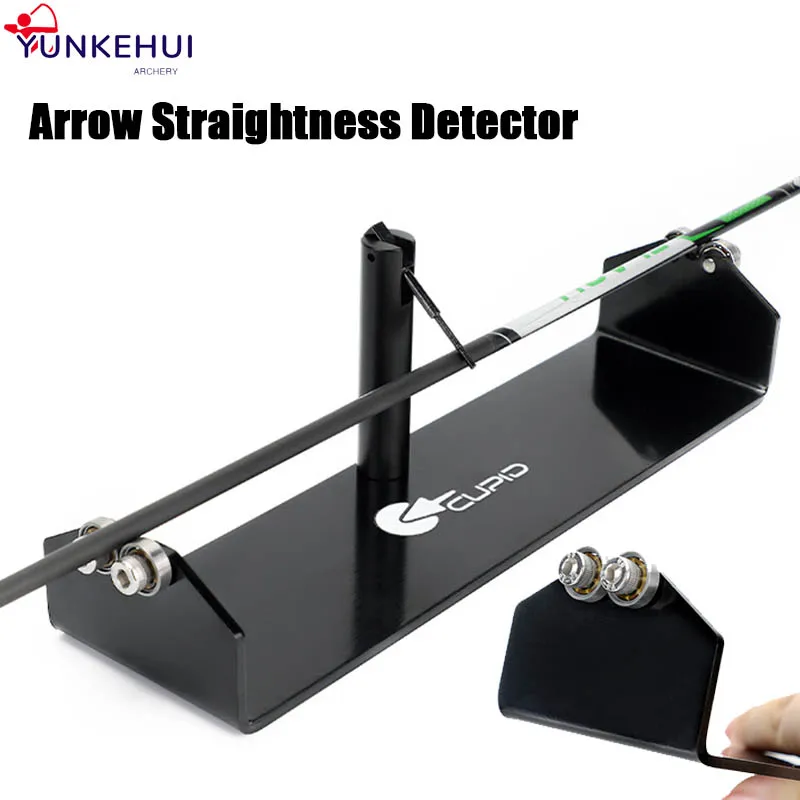 Archery Arrows Straightness Detector Alloy Material Arrow Spinner Tester for Bow Hunting Shooting Accessories
Archery Arrows Straightness Detector Alloy Material Arrow Spinner Tester for Bow Hunting Shooting Accessories
