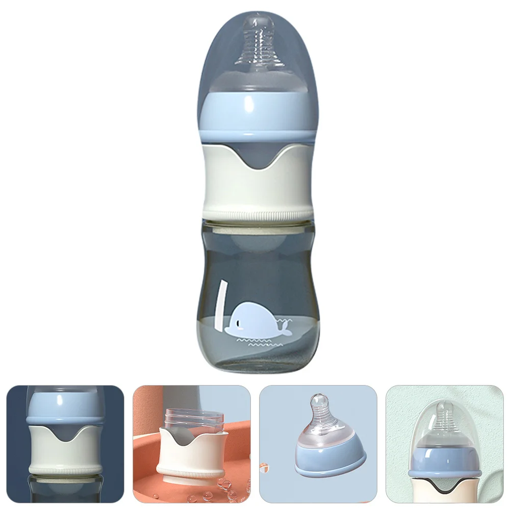 Wide Neck Glass Baby Bottle Food Grade PP Lightweight Nursing Feeding Bottle for Newborns Portable Milk Storage
Wide Neck Glass Baby Bottle Food Grade PP Lightweight Nursing Feeding Bottle for Newborns Portable Milk Storage
