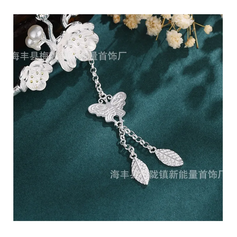 Antique Hanfu Silver Hairpin Silver Plated Disc Hair Twelve Flowers God Country Style Walking Headgear Fringed Hair Hairpin Hair
Antique Hanfu Silver Hairpin Silver Plated Disc Hair Twelve Flowers God Country Style Walking Headgear Fringed Hair Hairpin Hair